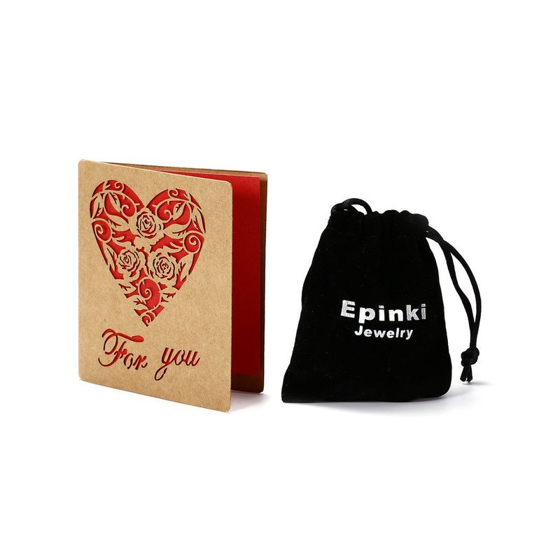 Epinki 18k Gold Plated Earring, Women's Stud Earrings Elephant Rose Gold Epinki - Image 4